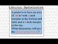 Maximum Printed Area Optimization