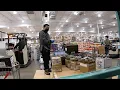 Working at Costco in November 2021