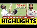 Download Lagu India vs England 1st Test Match Day 4 Full highlights 2025 | Ind Vs eng