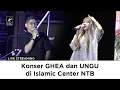Lagu Konser Ghea Indrawari dan Band UNGU Hibur Masyarakat Kota Mataram di Islamic Center NTB
