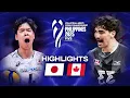 Japan 🇯🇵 vs. Canada 🇨🇦 - Highlights | Men's World Championships 2025