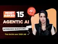 Agentic AI Interview Questions Answers 2026 Complete AI Engineer Interview Guide Intellipaat