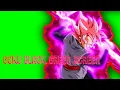 Old Goku Black Ssj rose Green Screen