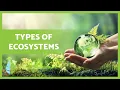 TYPES of ECOSYSTEMS and their DEFINITION