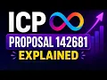 ICP Proposal 142681 Explained Internet Computer Inflation Tokenomics Update - ICP News