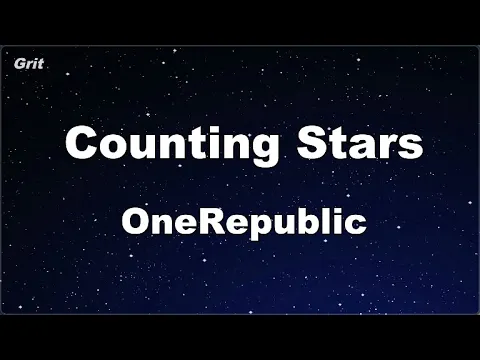 Download MP3 Karaoke♬ Counting Stars - OneRepublic 【No Guide Melody】 Instrumental