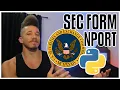 Scraping SEC Filings With Python - Form NPORT