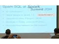 Performing Advanced Analytics on Relational Data with Spark SQL - Michael Armbrust Databricks