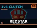 REDSTAR 1v4 Clutch Inner Circle vs Acend on DE - MIRAGE CS2 Highlight