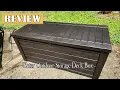 Keter Outdoor Storage Box Review - Two Things You NEED to Know Before Buying