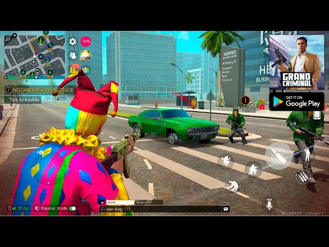 Grand Criminal Online: Sandbox Open World Gameplay (Android iOS)