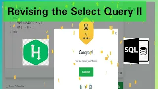 HackerRank Practice Sql 02 Revising the Select Query II