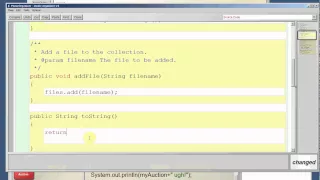 Java toString in BlueJ