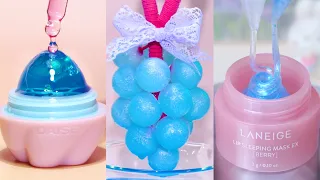 Satisfying Makeup Repair ASMR💄Amazing DIY Shimmer Gloss & Easy Clear Soap You Can Try #215