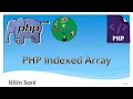 Lecture 17 PHP Indexed Arrays in Hindi By Nitin Sir