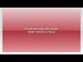 Create text node with custom render function in Vue js