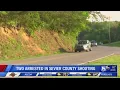 Two arrested in Sevier County shooting