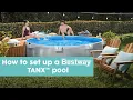 How to setup a Bestway TANX Pool
