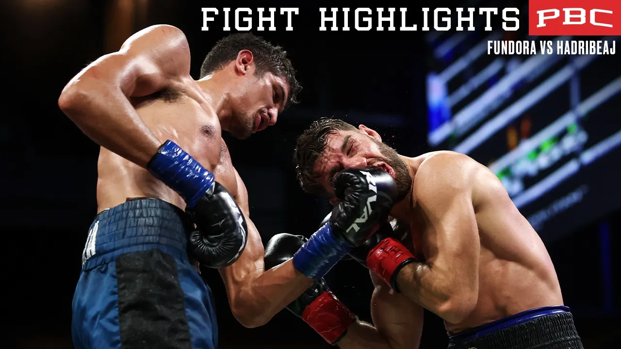 Sebastian Fundora vs. Ermal Hadribeaj - Fight Highlights