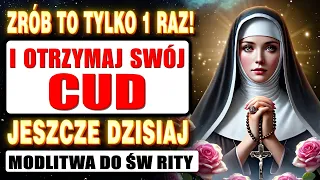 💖BARDZO MOCNA MODLITWA DO ŚWIĘTEJ RITY - ZRÓB TO, A ZOBACZYSZ, ŻE ZDARZY SIĘ CUD🙌🏼