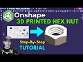 Onshape Step by Step Tutorial - ADVANCED