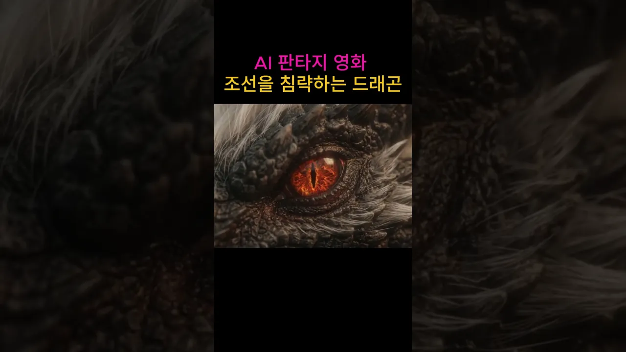 조선을 침략하려는 사악한 드래곤