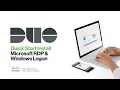 Quick Start Install Duo for RDP and Windows Logon