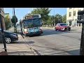 Cta bus ride on route X9 Ashland express to 95th from 79th to 83rd bus number 1529