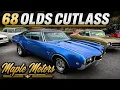 Test Drive 1968 Oldsmobile Cutlass SOLD 27 900 Maple Motors