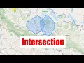 Intersection of two polygon leafletjs