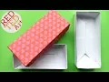 Easy Rectangular Origami Box - Paper Crafts