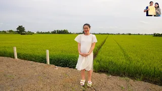 Mẹ bầu Phan Diễm về quê nghỉ lễ ăn toàn món ngon dân dã Miền Tây