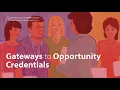 Gateways to Opportunity Credentials Program