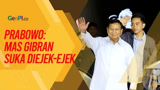 Prabowo Ingatkan Anak Muda Jangan Suka Bully: Mas Gibran Suka Diejek-ejek