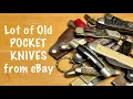 Finding a Treasure in a lot of old POCKET KNIVES from eBay - Unboxing Knife