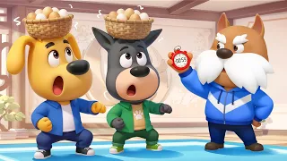 ウォーターシティでの武者修行 | ラブール警部 | 新エピソード | 赤ちゃんが喜ぶアニメ | 動画 | ベビーバス| BabyBus