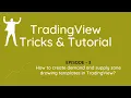 How to create demand and supply zone drawing templates in TradingView TradingView Tricks Tutorial