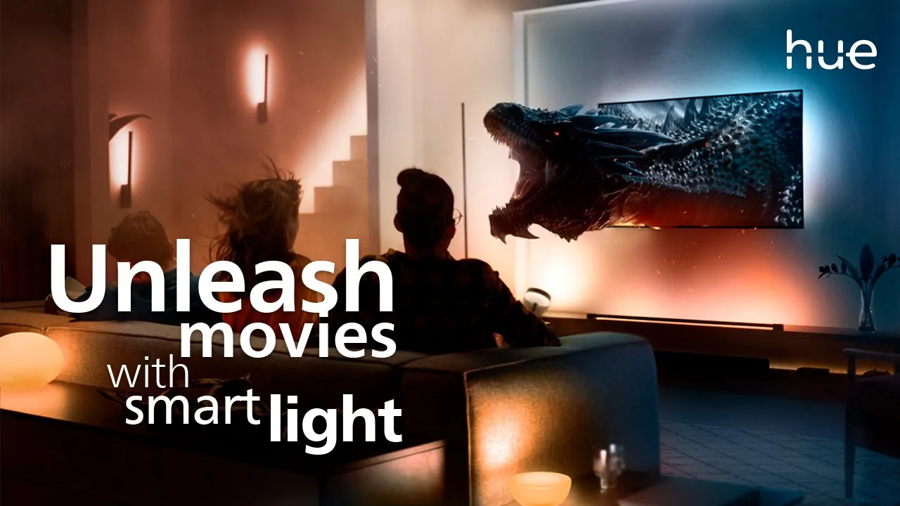 Philips Hue — Philips Hue - Unleash Movies with Light (YouTube video ad)
