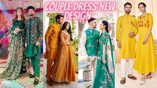 new eid collection couple matching dresses 2024 husband wife same dress fairyfashions109
