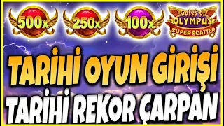 GATES OF OLYMPUS 1000 TÜRKÇE | SUPER SCATTER | 760X 25 TURDA DEV REKOR | SLOT SİZDEN GELENLER