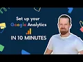 Set up Google Analytics in 10 minutes 2022 No coding required