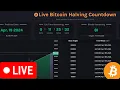 Bitcoin Halving Countdown - Live Watch Party