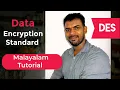 KTU BTECH CSE Security in Computing DES Algorithm Data Encryption Standard Malayalam How to learn