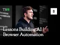 Lagu Building an AI-First Browser Automation Framework In TypeScript - Paul Klein, Browserbase