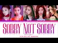 Download Lagu ITZY - 'Sorry Not Sorry' (Color Coded Lyrics: Eng/Rom/Han)