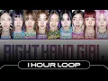 Lagu [1 HOUR] TWICE RIGHT HAND GIRL Lyrics (Color Coded Lyrics)