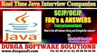 Java Interview Companion What is the diff between String and StringBuffer classes