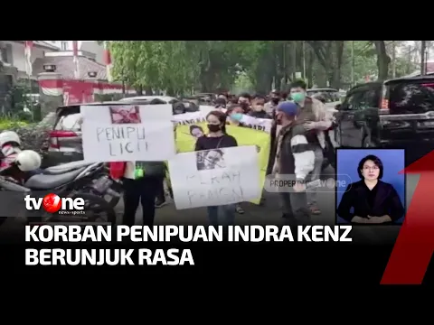 Sidang Kasus Indra Kenz, Puluhan Korban Demo di PN Tangerang