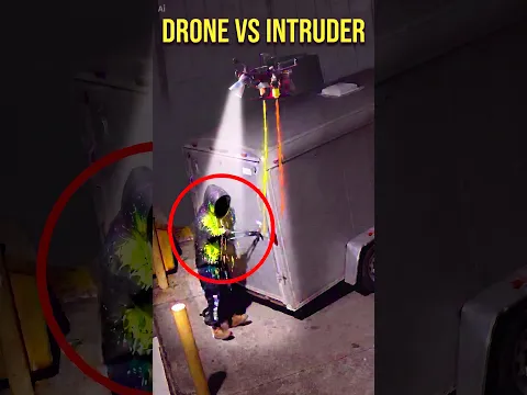 This Security Drone Shoots PAINT BOMBS!