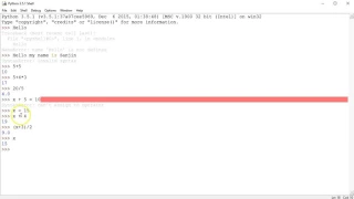 Python Variables and Data Types